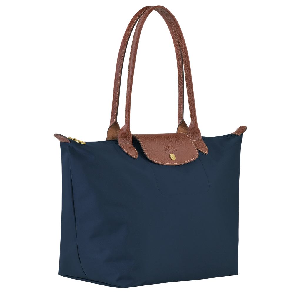 Le Pliage Original L Tote bag (Navy Blue)