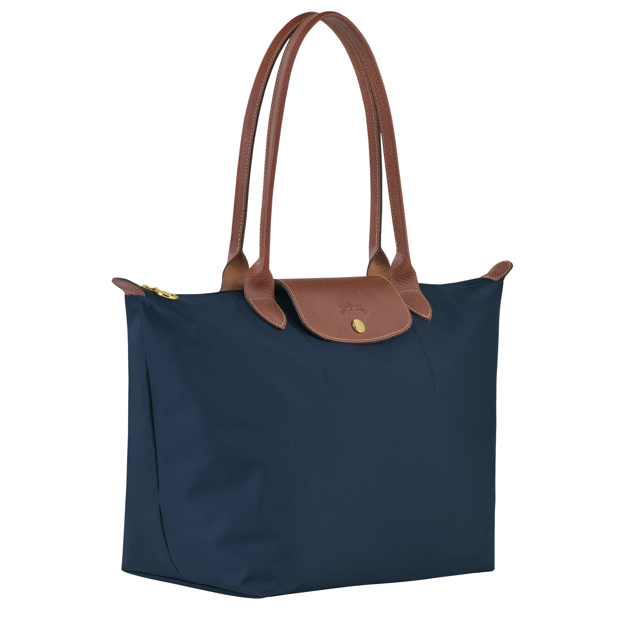 Le Pliage Original L Tote bag (Navy Blue)