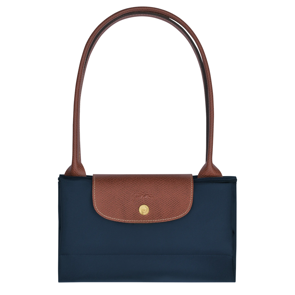 Le Pliage Original L Tote bag (Navy Blue)