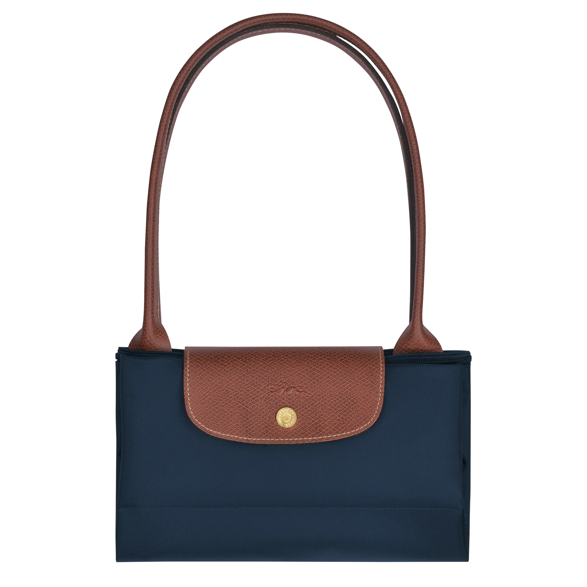 Le Pliage Original L Tote bag (Navy Blue)