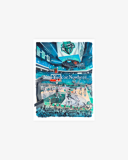 NYON x Gavin Snider x Liberty Watercolor Art Print