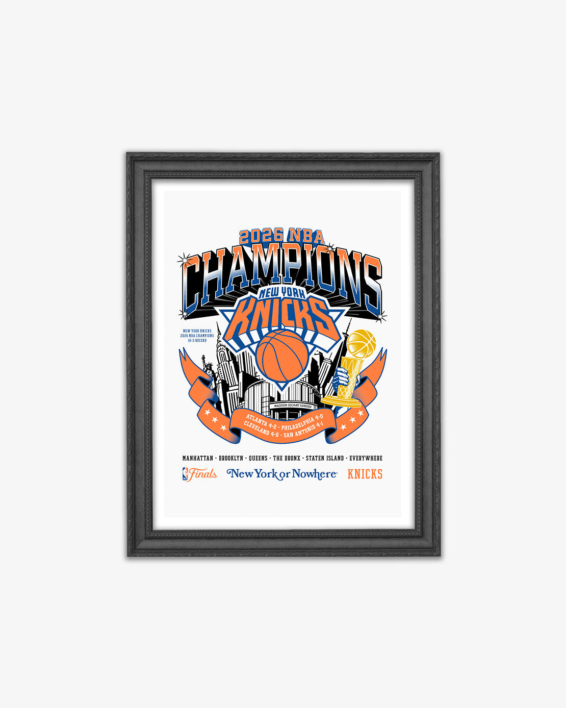 NYON x Knicks 2026 NBA Championship Art Print