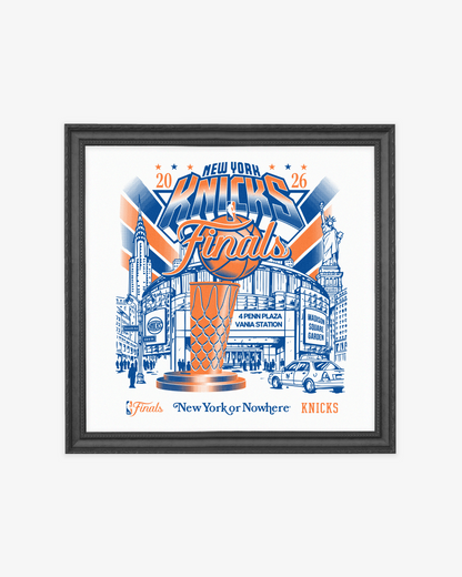 NYON Knicks 2026 NBA Finals Art Print