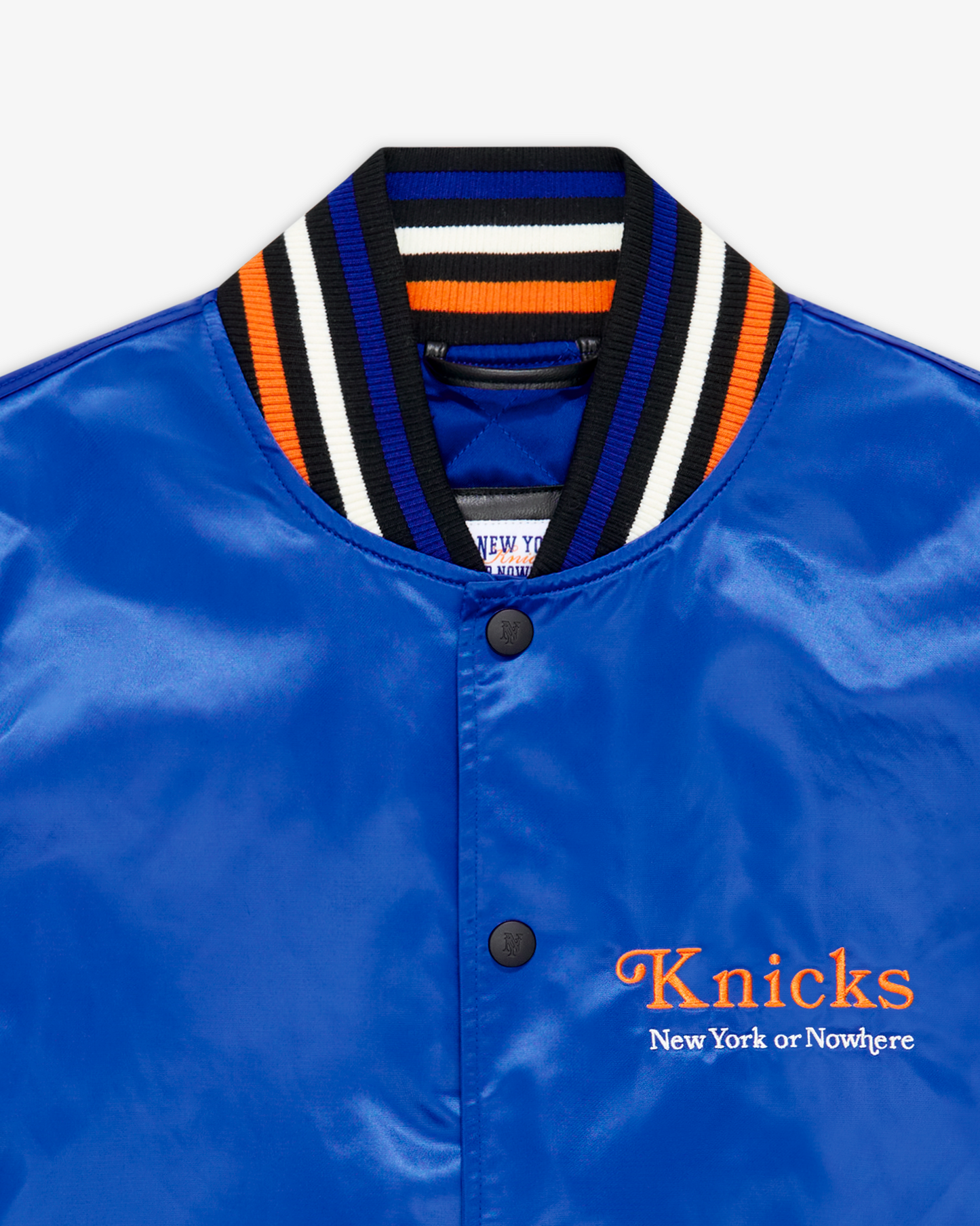 Knicks Give & Go Varsity Jacket