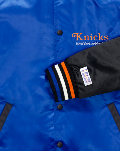 Knicks Give & Go Varsity Jacket