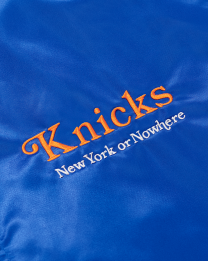 Knicks Give & Go Varsity Jacket