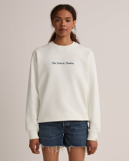 Cursive Crewneck