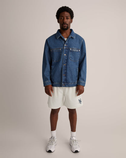 Cursive Denim Jacket