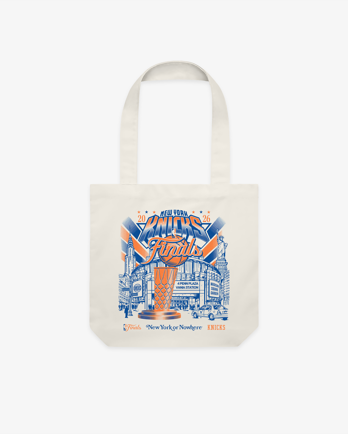 Knicks 2026 NBA Finals Tote Bag