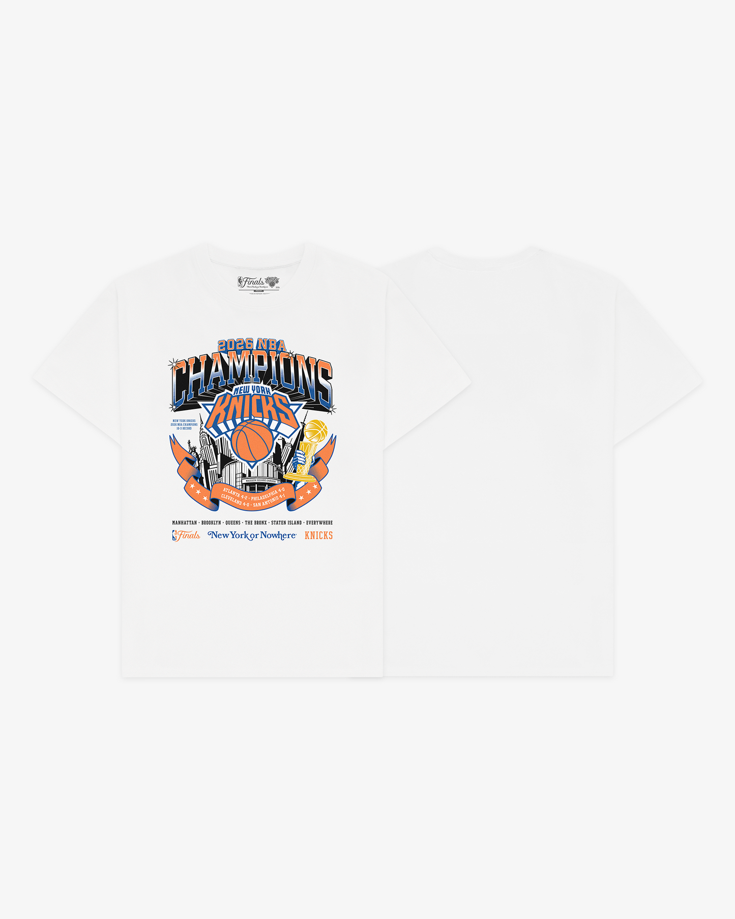 Knicks 2026 NBA Championship T-Shirt