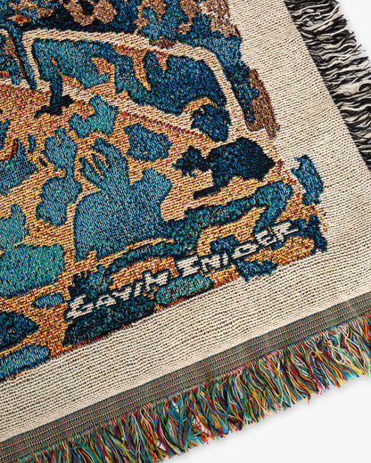 Knicks Gardencolor Throw Blanket