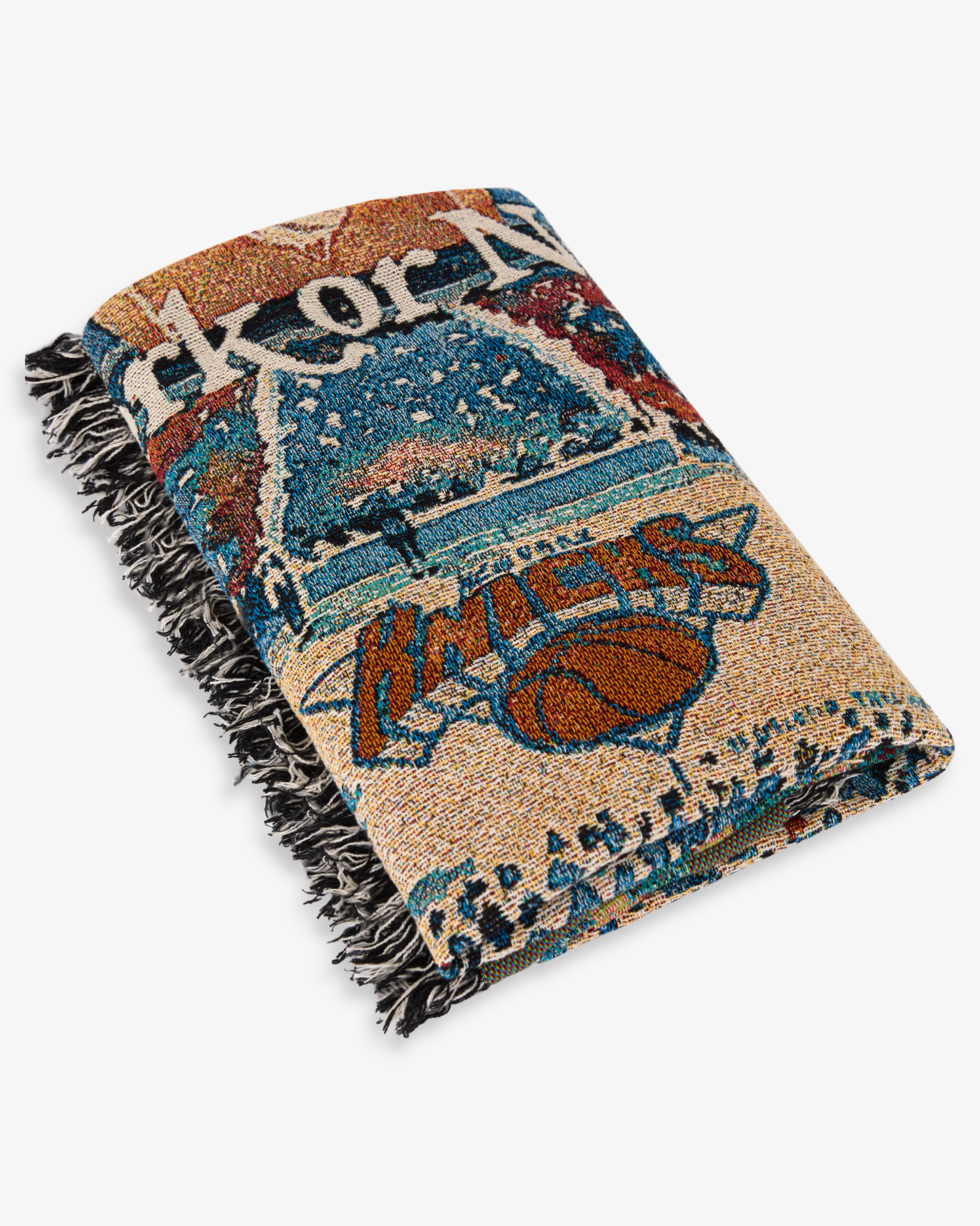 Knicks Gardencolor Throw Blanket