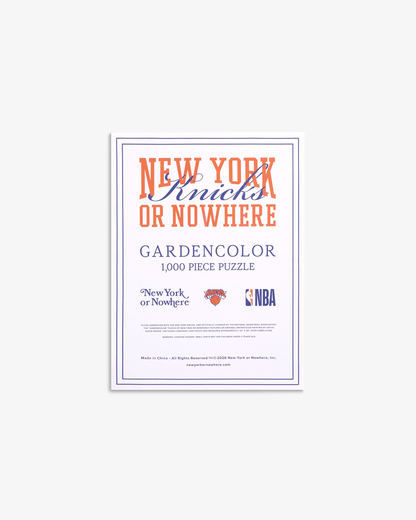 Knicks Gardencolor Puzzle