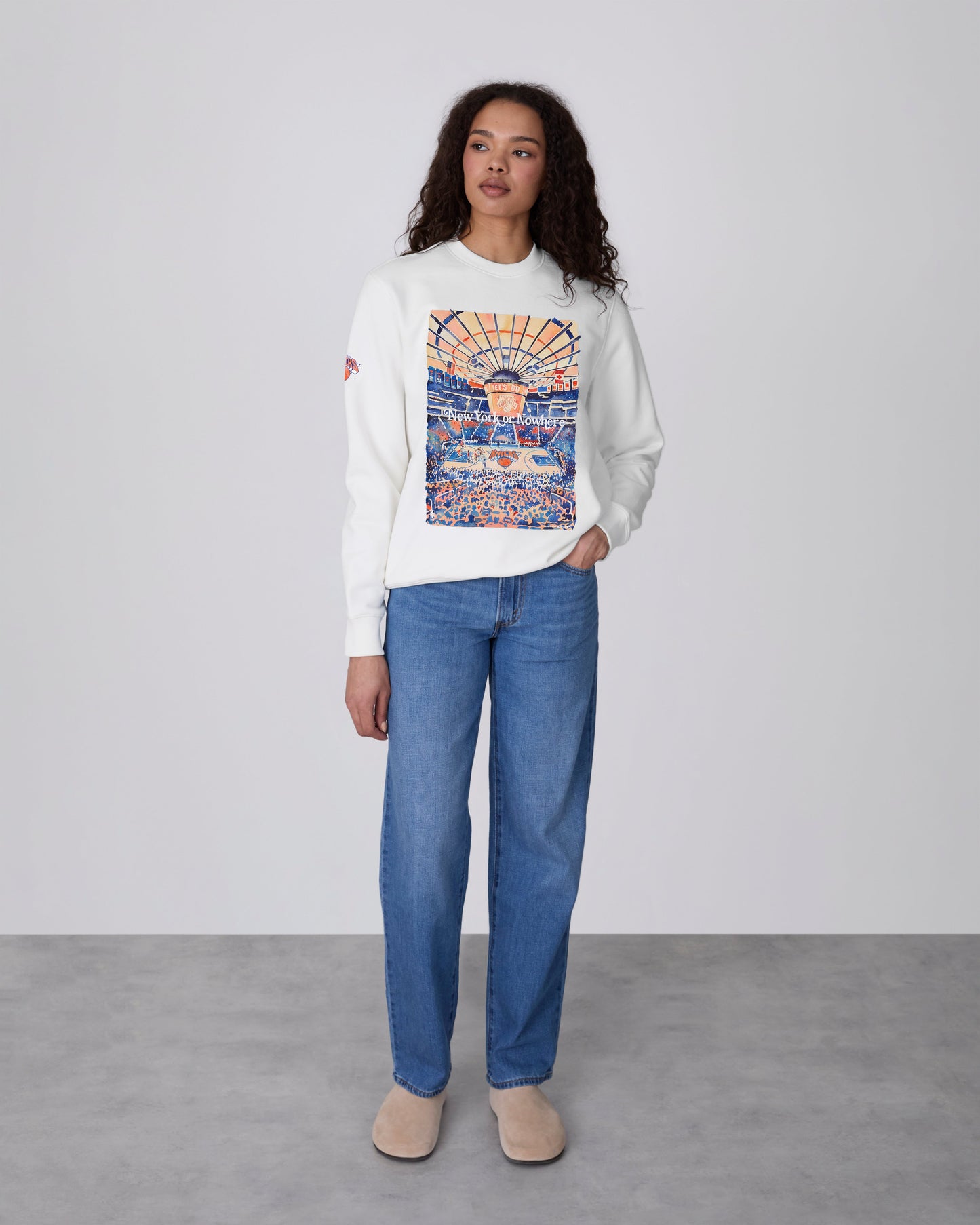 Knicks Gardencolor Crewneck