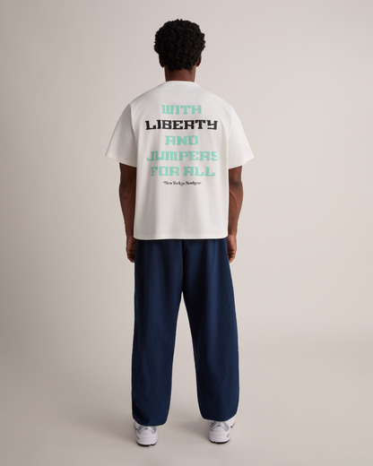 Liberty Allegiance Oversized Crop T-Shirt