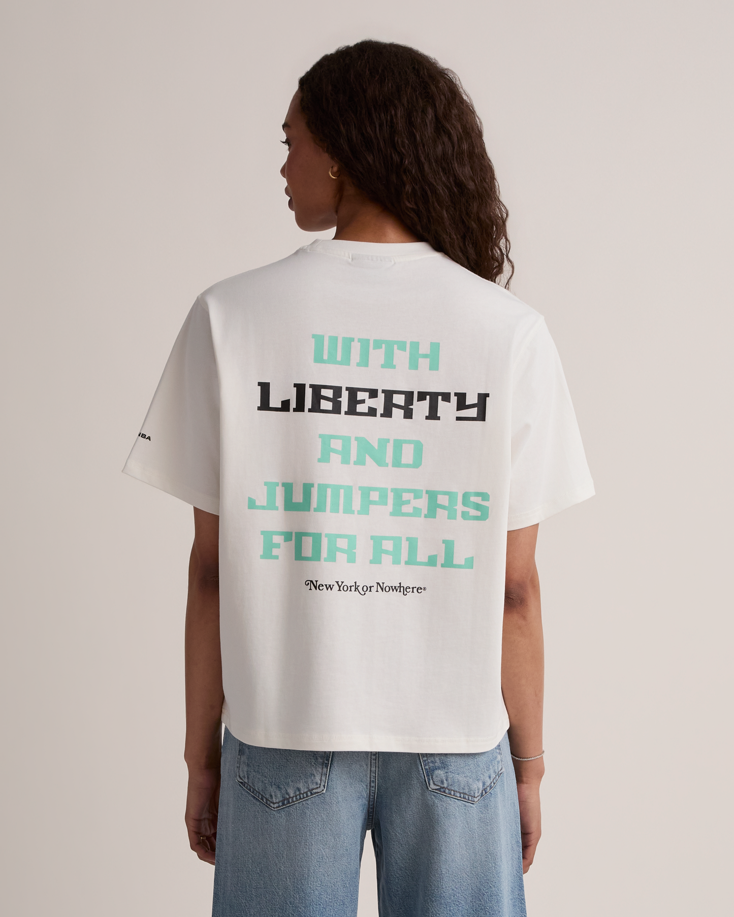 Liberty Allegiance Oversized Crop T-Shirt