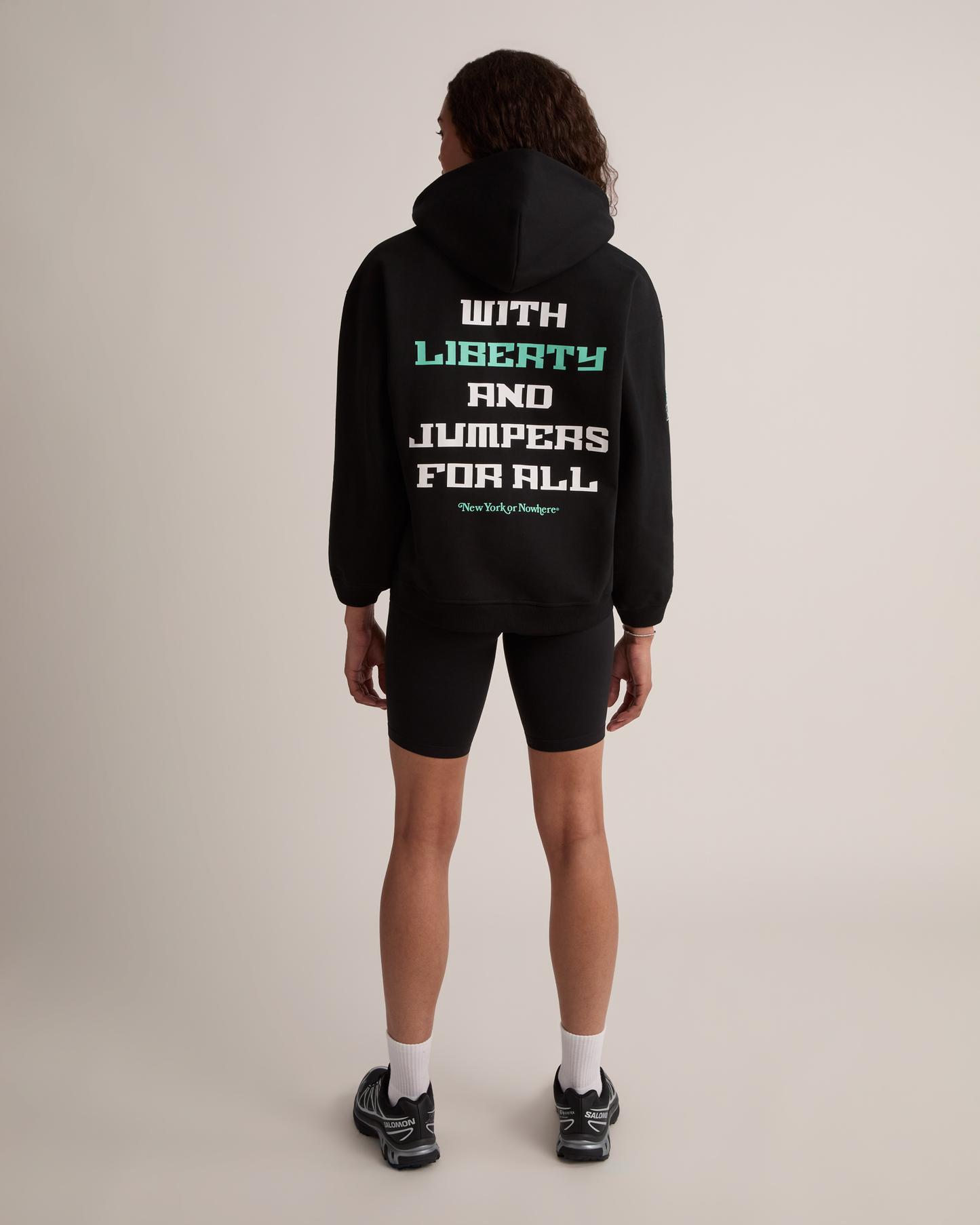 Liberty Allegiance Cropped Zip Hoodie