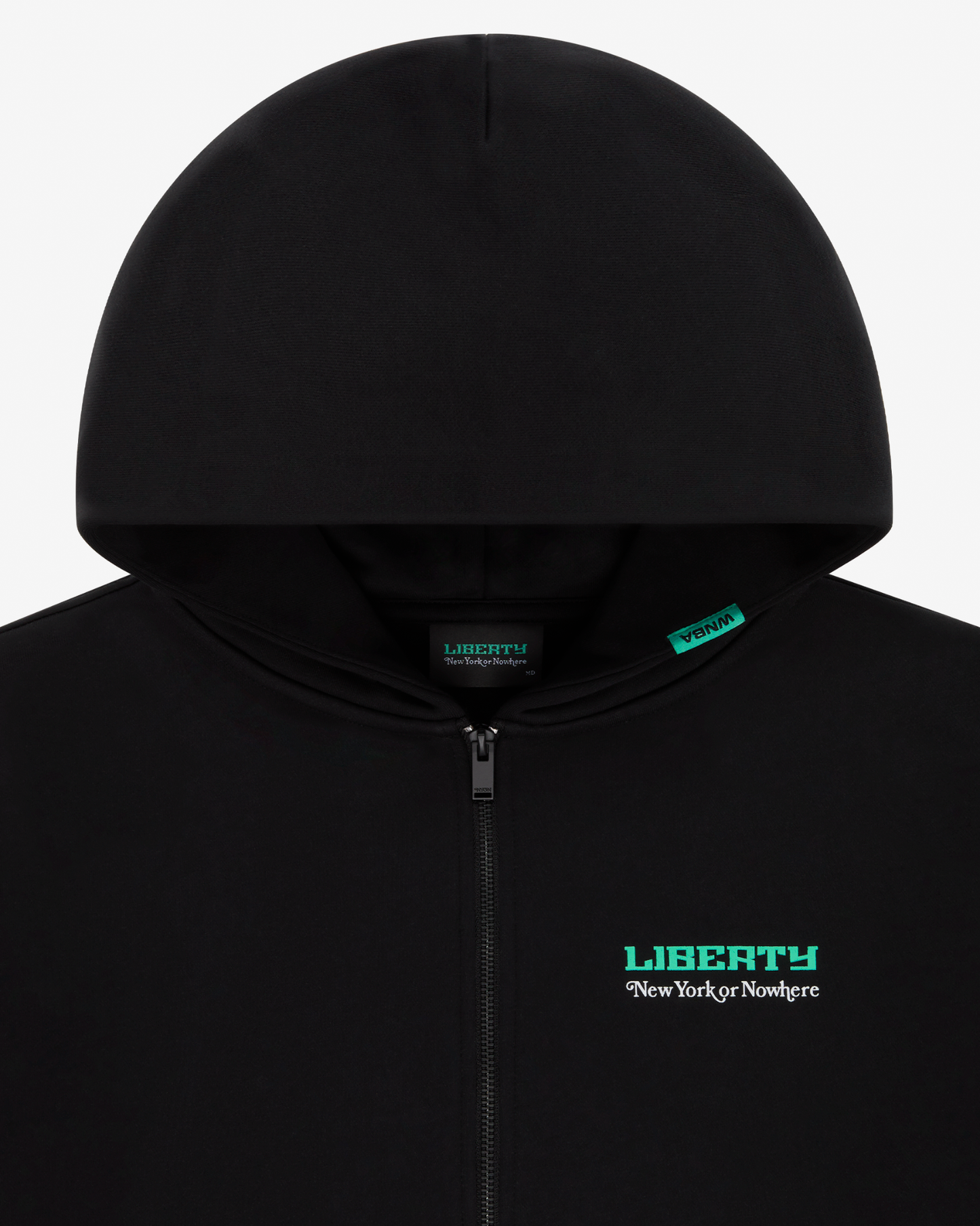 Liberty Allegiance Cropped Zip Hoodie