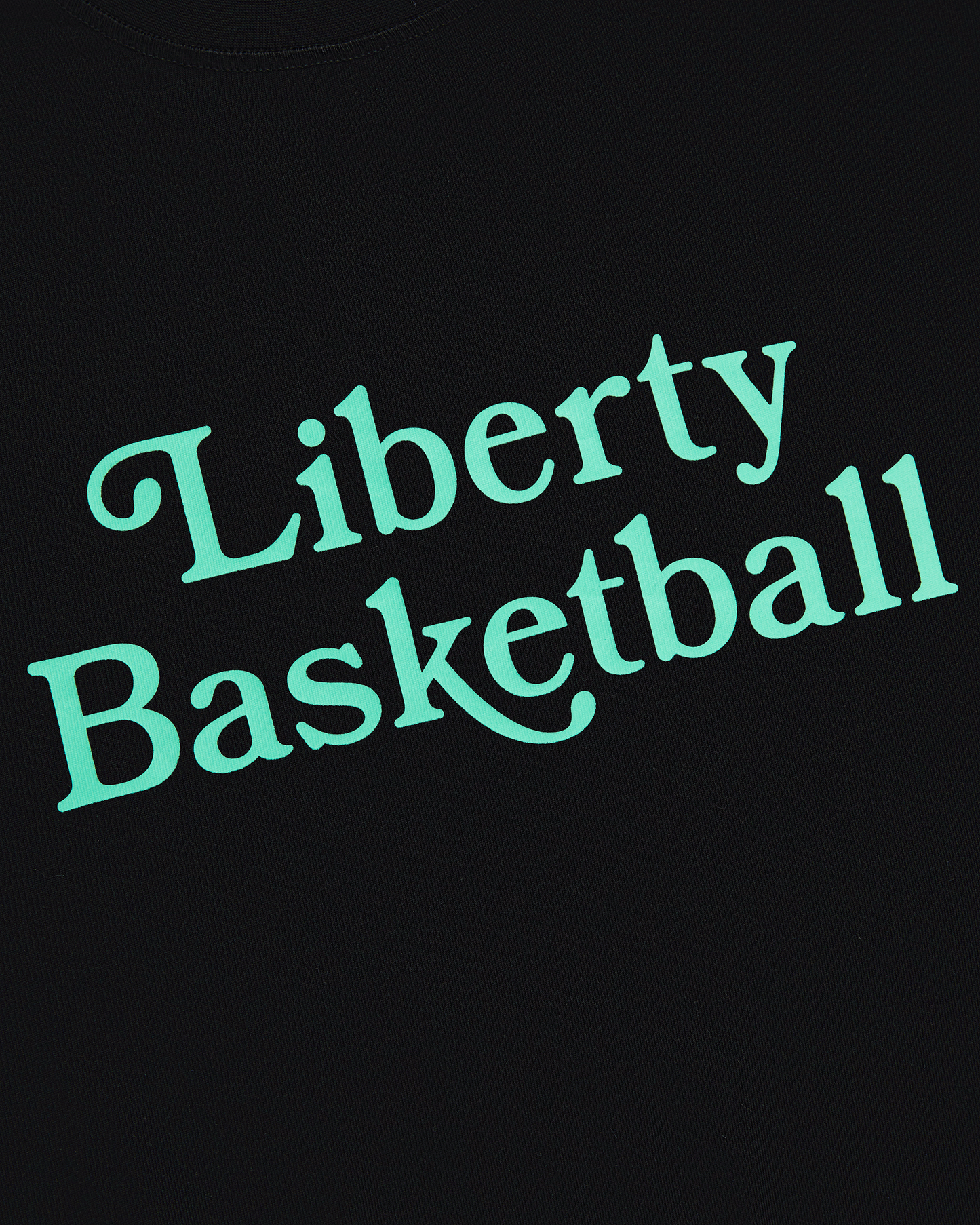 Liberty Hoops Oversized Crop T-Shirt