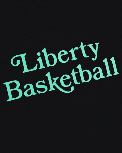 Liberty Hoops Oversized Crop T-Shirt
