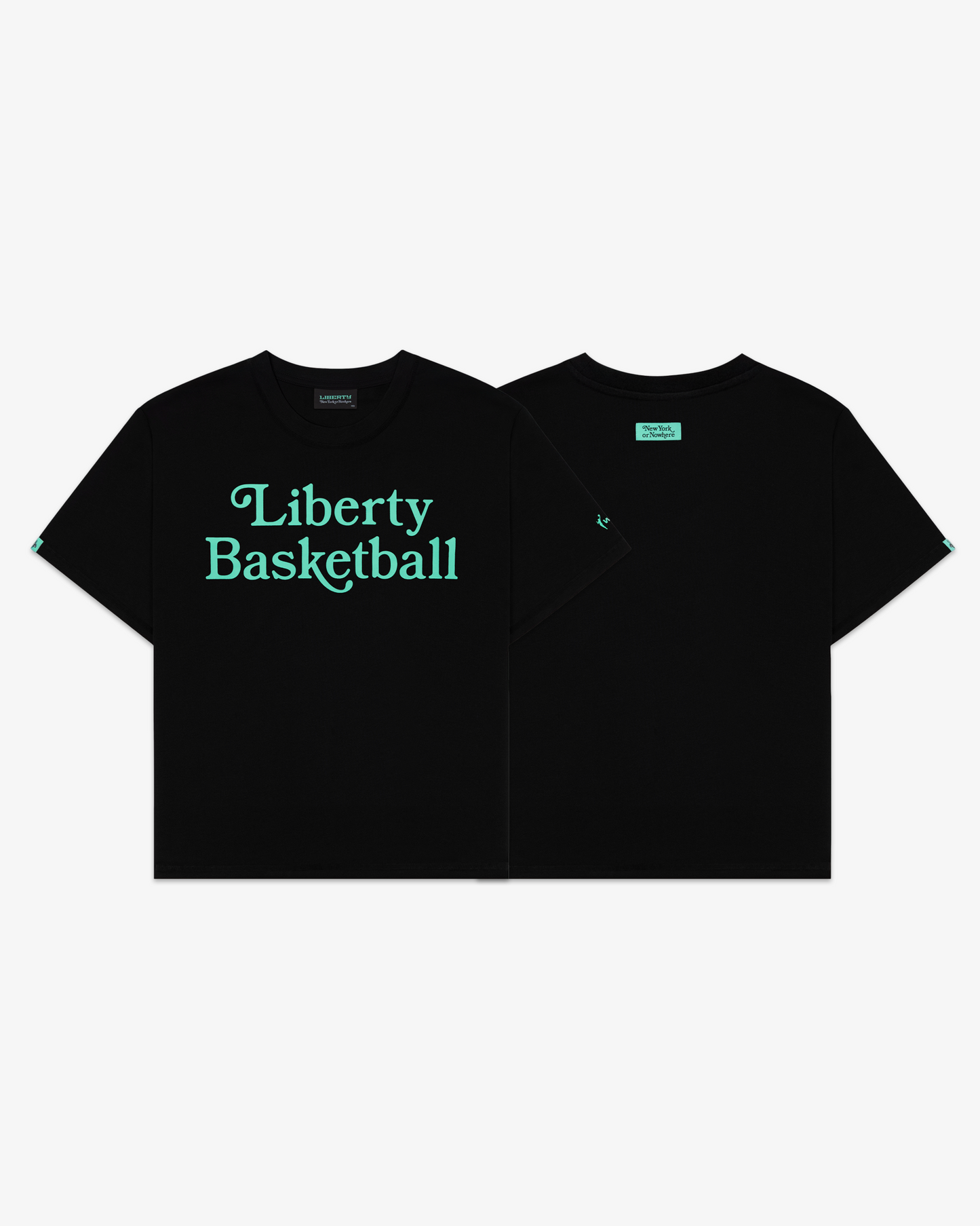 Liberty Hoops Oversized Crop T-Shirt
