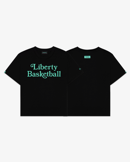 Liberty Hoops Oversized Crop T-Shirt