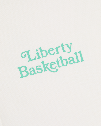 Liberty U Cropped Zip Hoodie