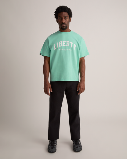Liberty U Oversized Crop T-Shirt