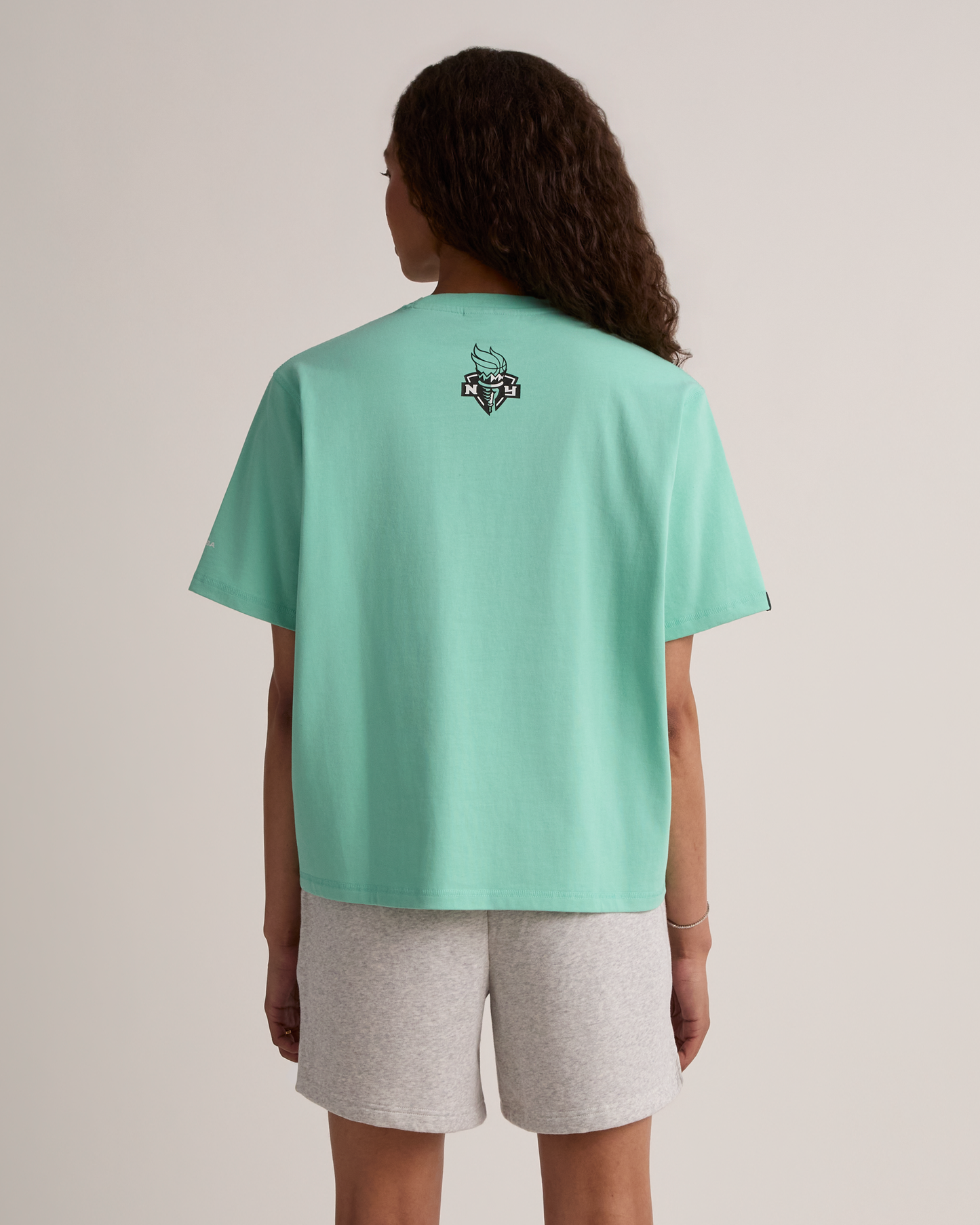 Liberty U Oversized Crop T-Shirt