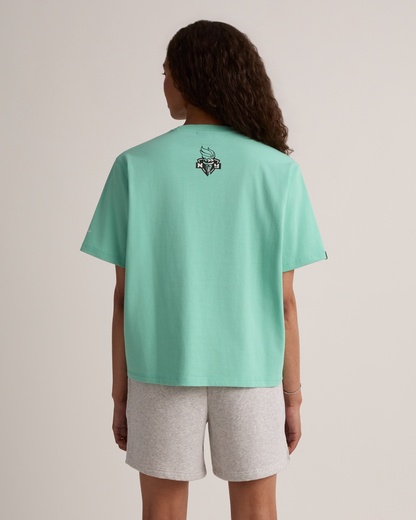 Liberty U Oversized Crop T-Shirt