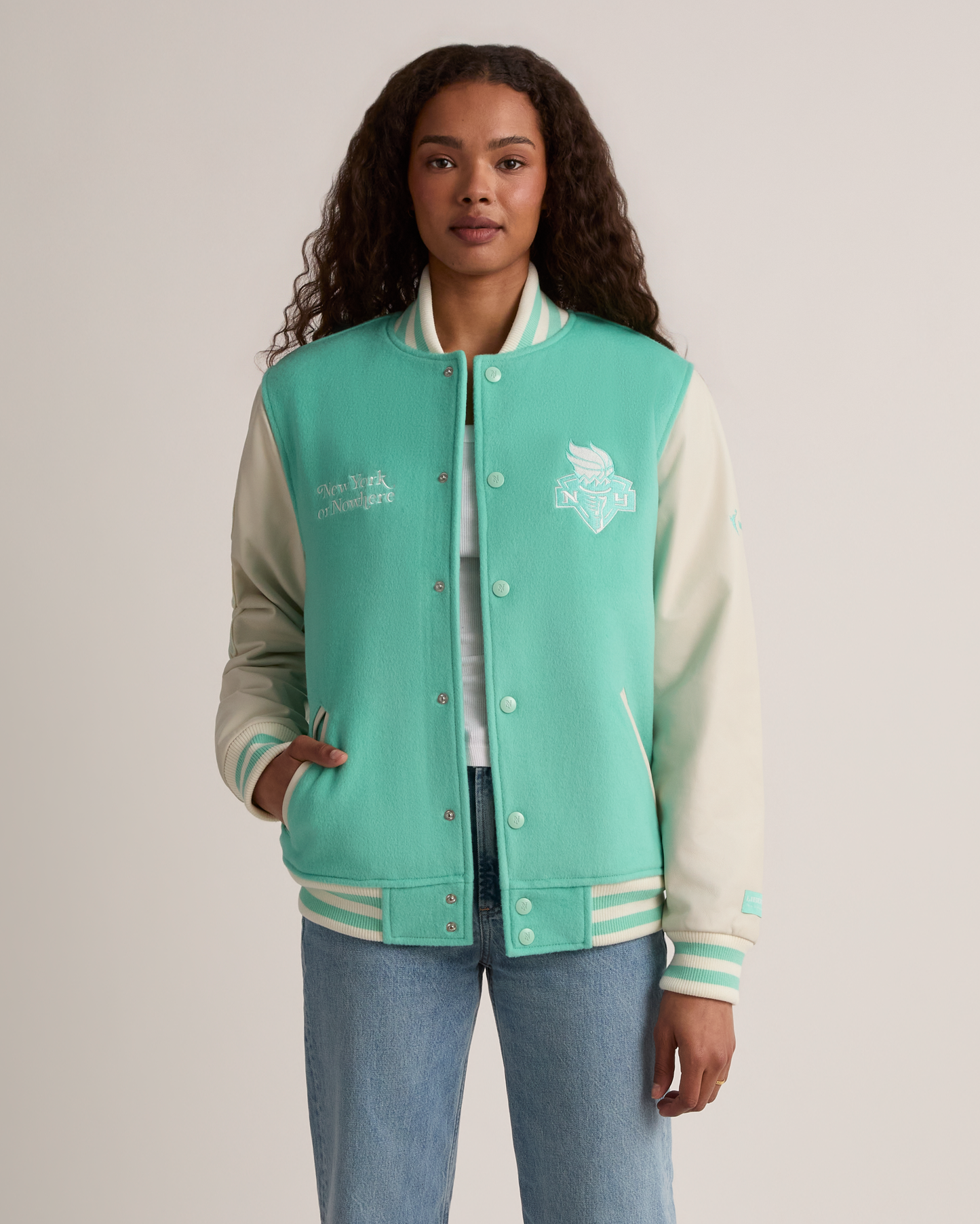 Liberty Motto Varsity Jacket