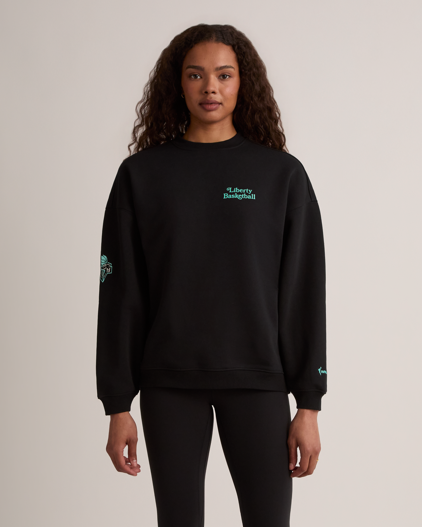 Liberty Torch Relaxed Crewneck