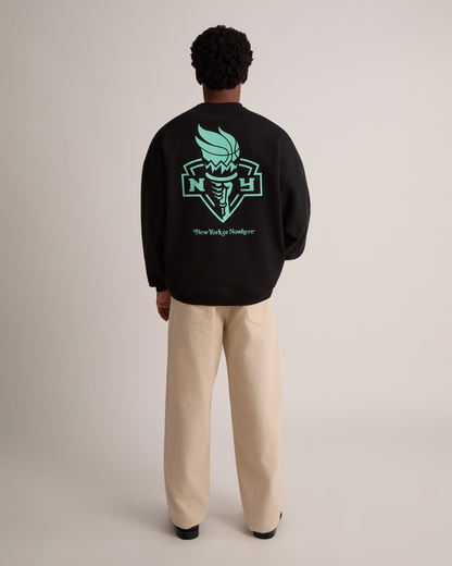 Liberty Torch Relaxed Crewneck