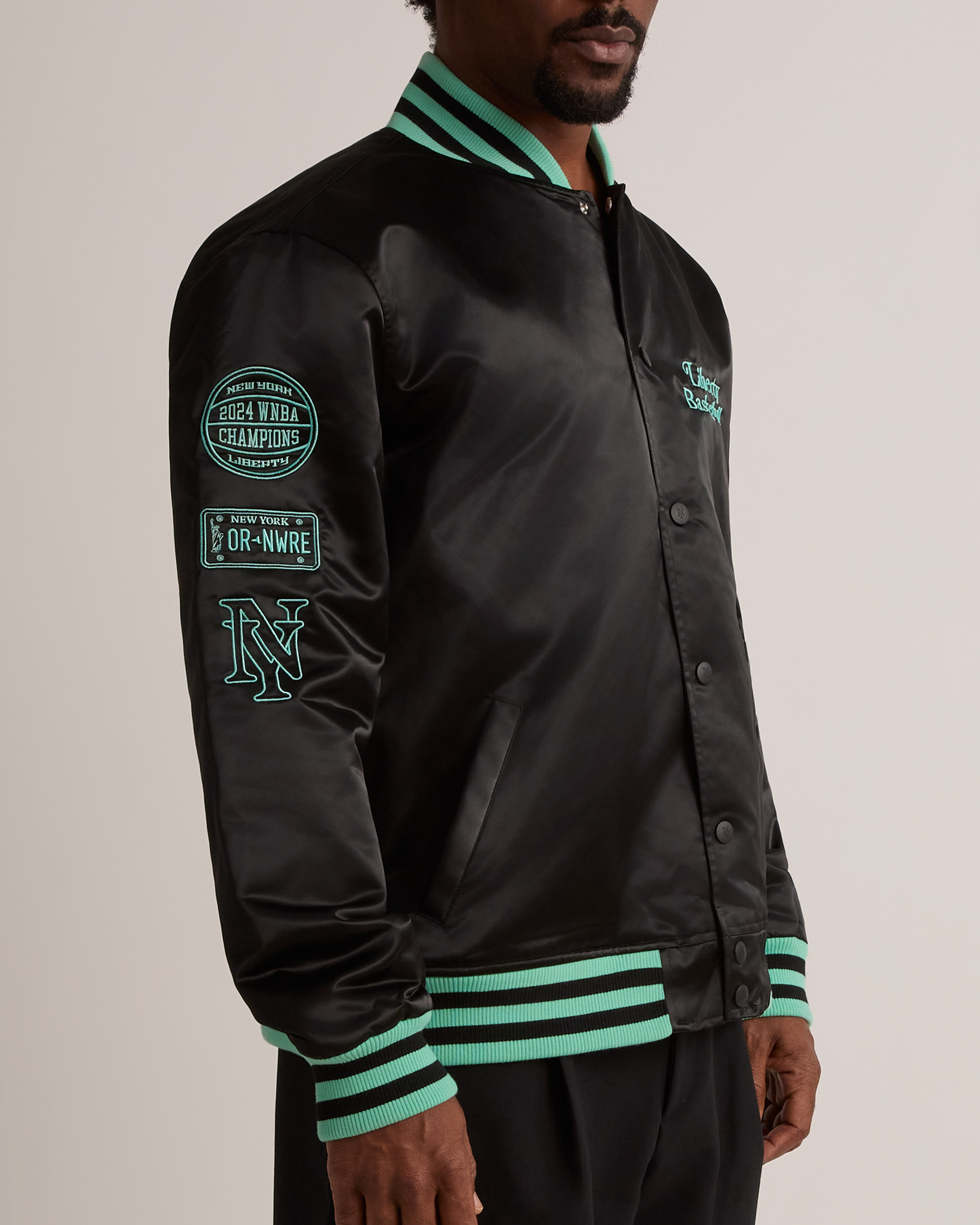 Liberty Twin Flame Varsity Jacket
