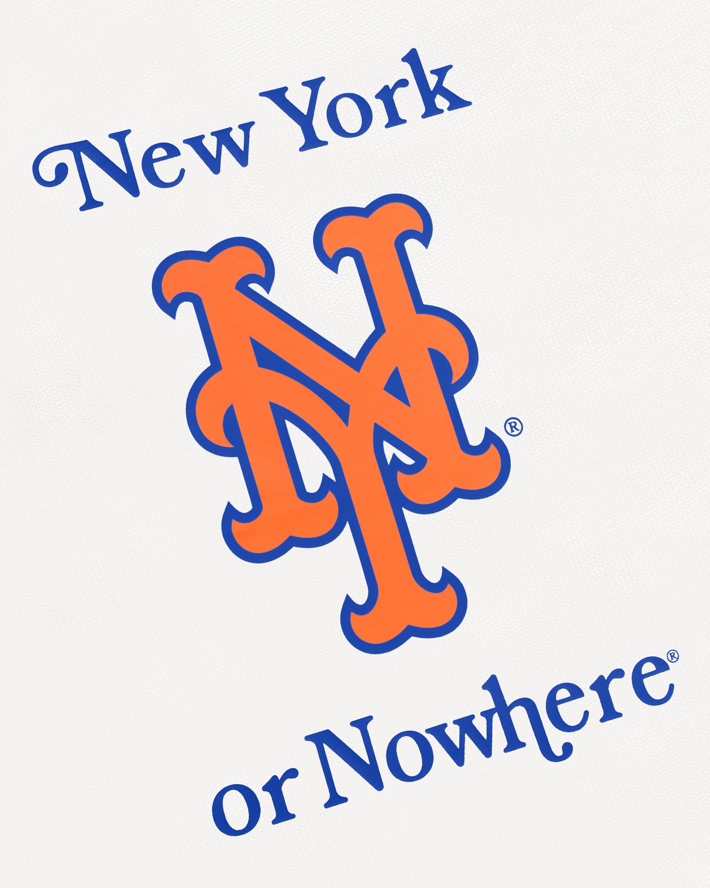 Mets Shea Oversized Crop T-Shirt