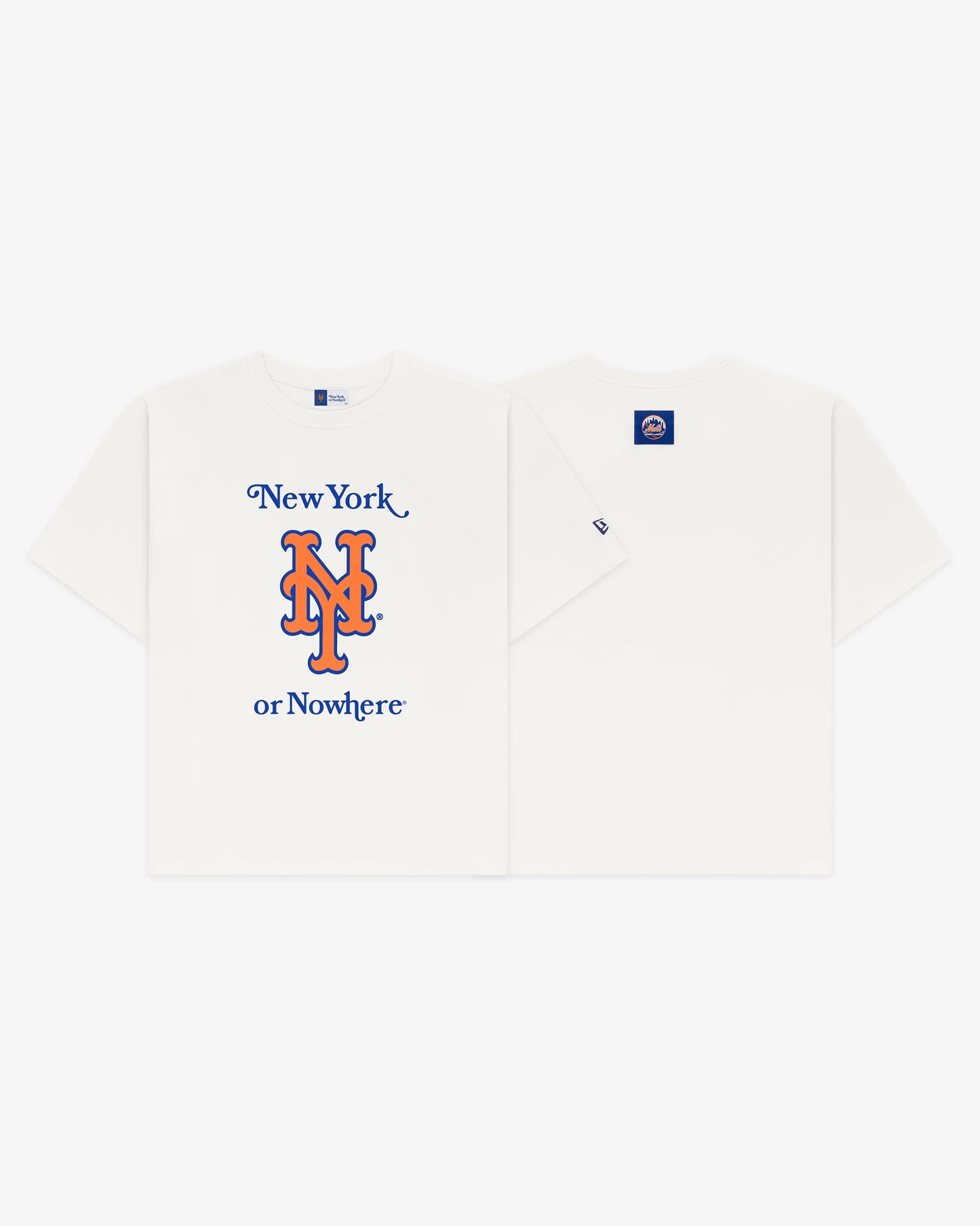 Mets Shea Oversized Crop T-Shirt