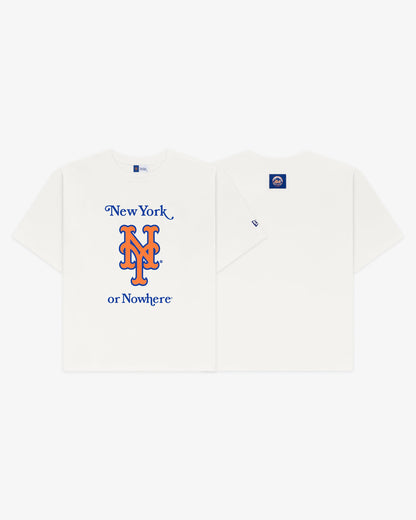 Mets Shea Oversized Crop T-Shirt