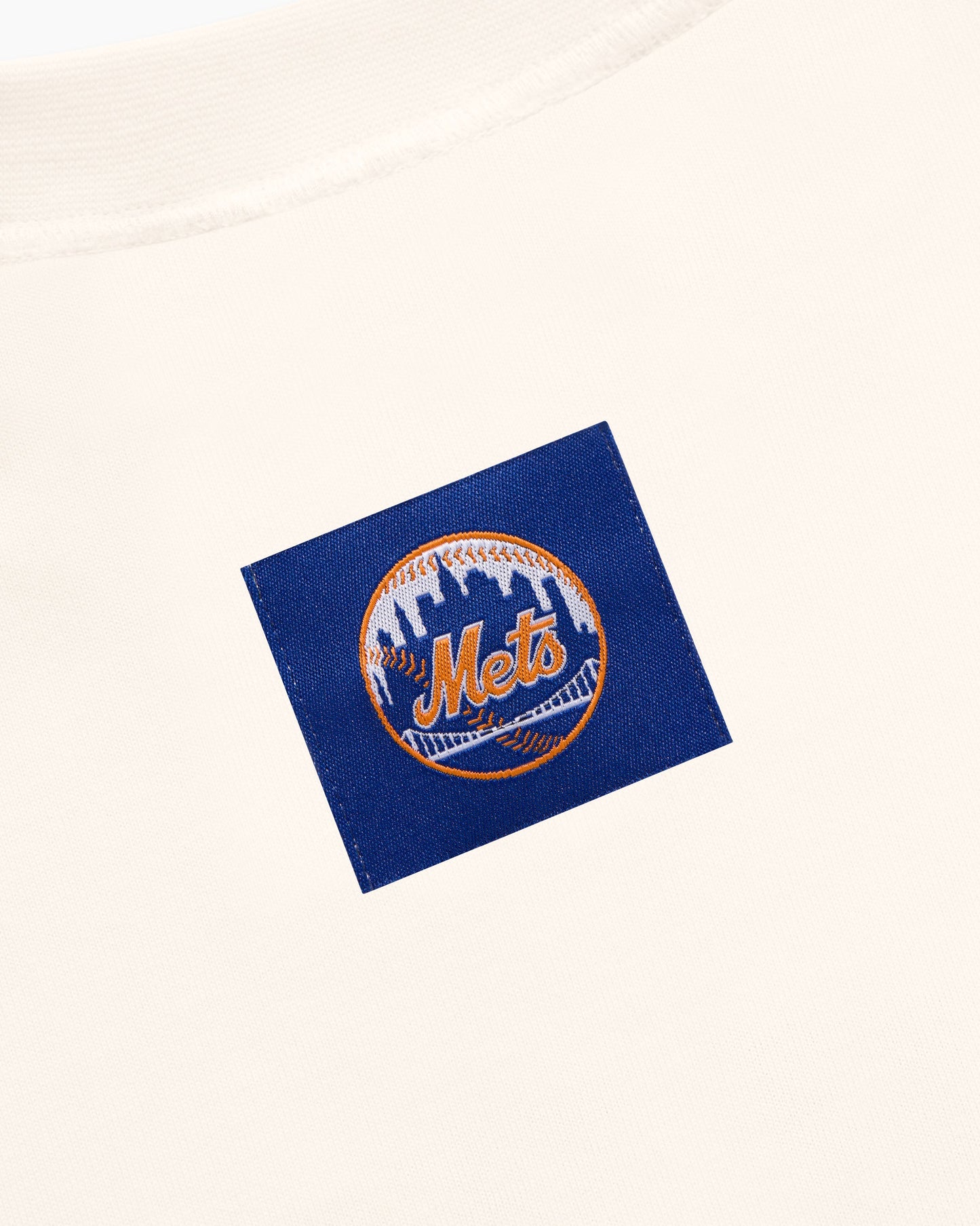Mets University Oversized Crop T-Shirt