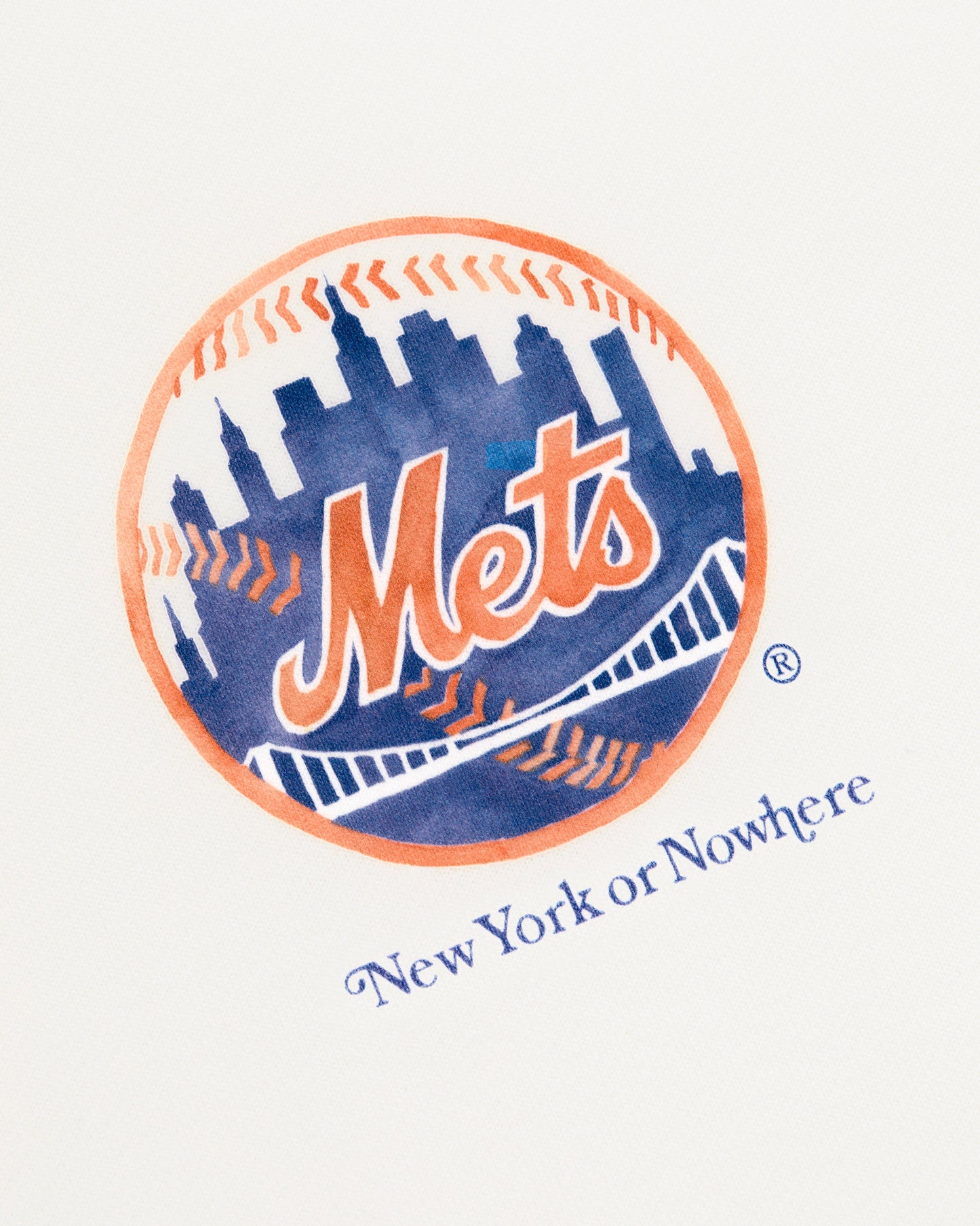 Mets Watercolor Hoodie