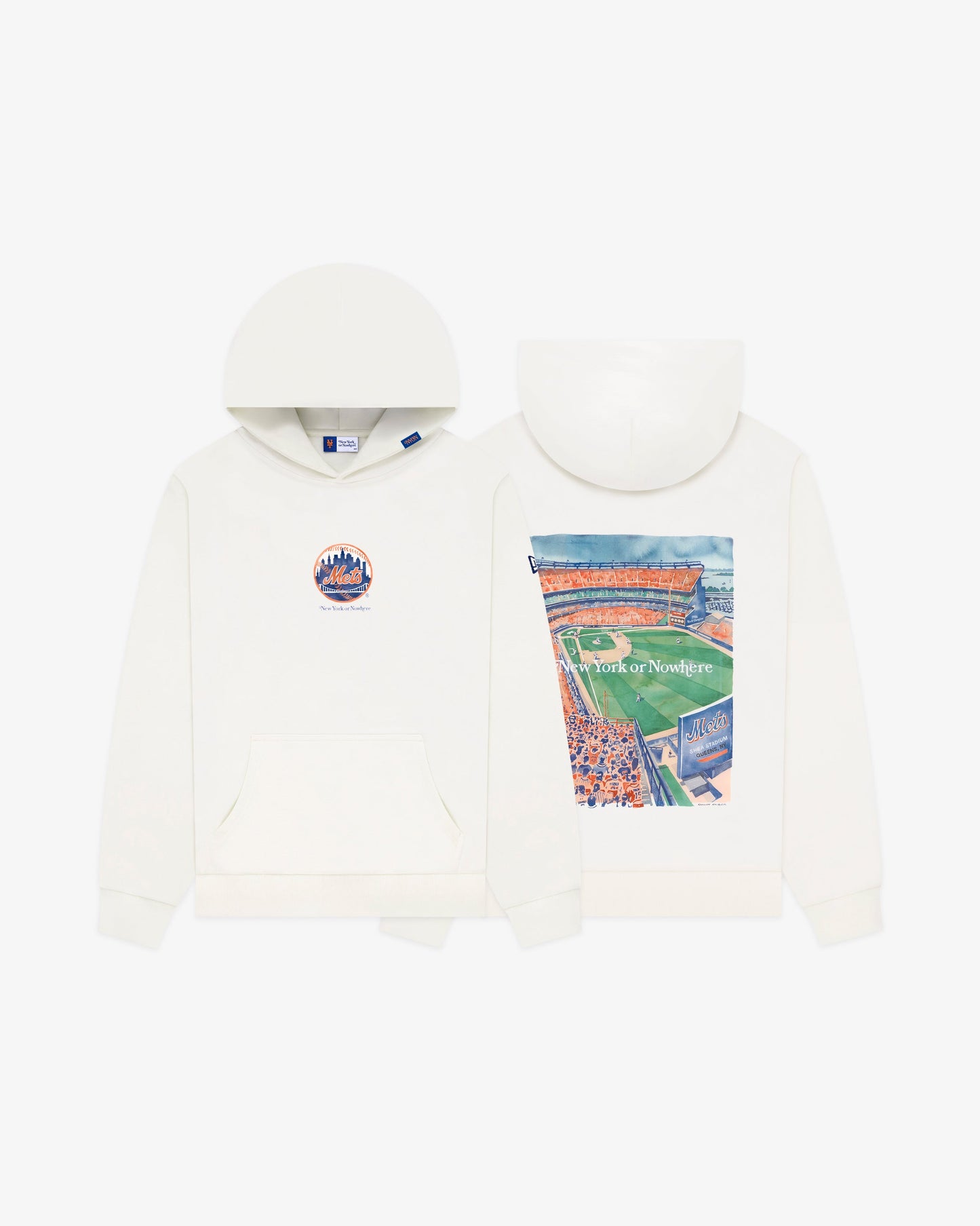 Mets Watercolor Hoodie