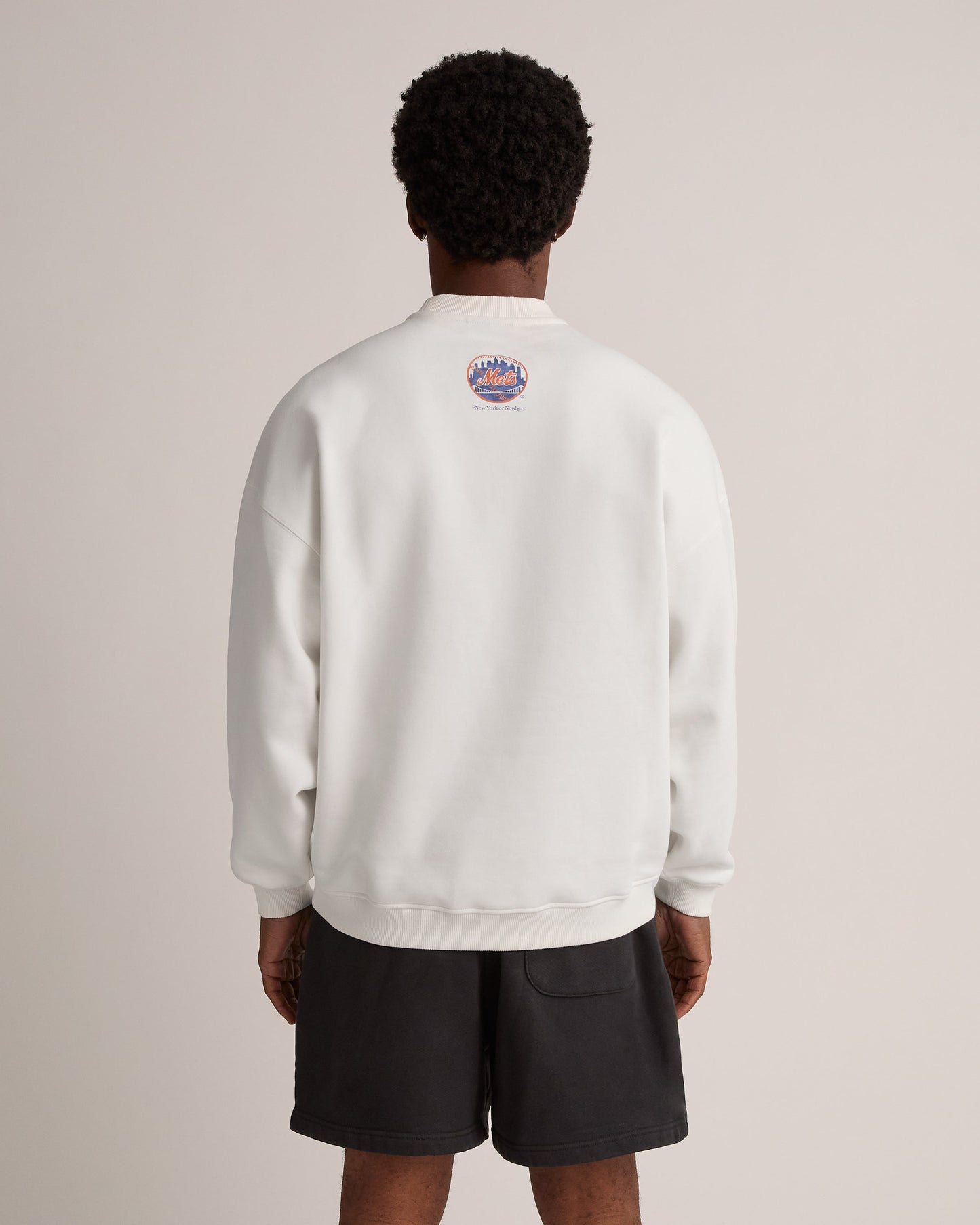 Mets Watercolor Relaxed Crewneck