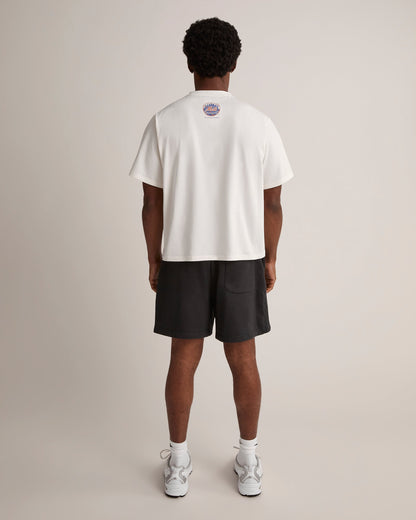 Mets Watercolor Oversized Crop T-Shirt