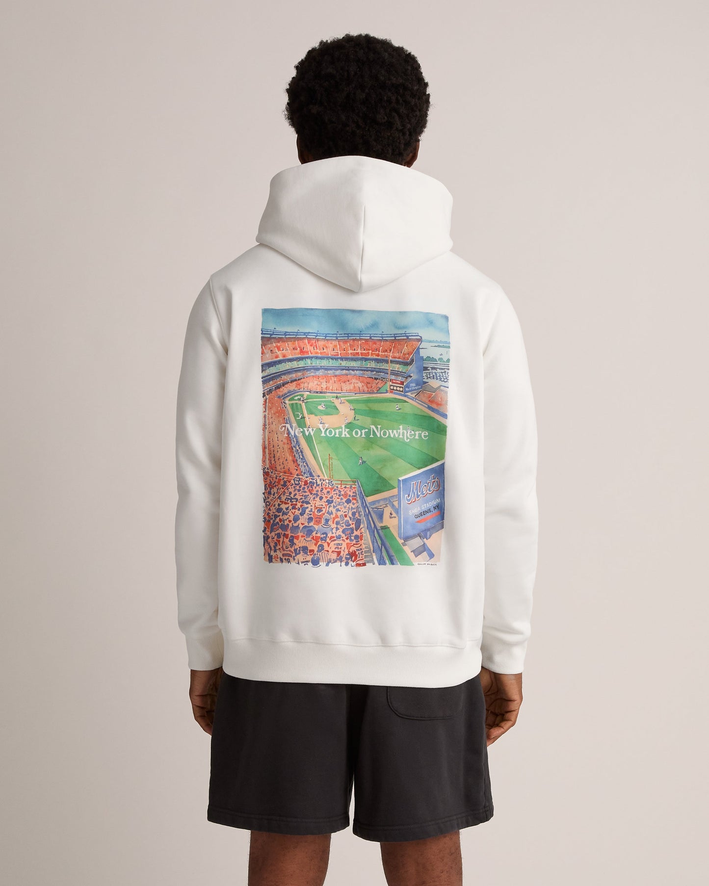 Mets Watercolor Hoodie
