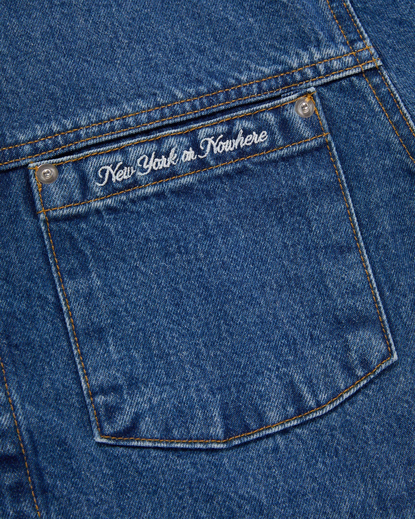 Cursive Denim Jacket