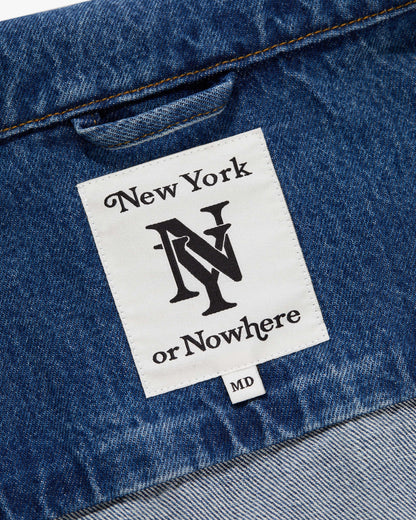 Cursive Denim Jacket