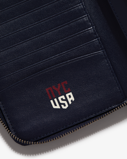 US Soccer Keeper Leather Passport Holder