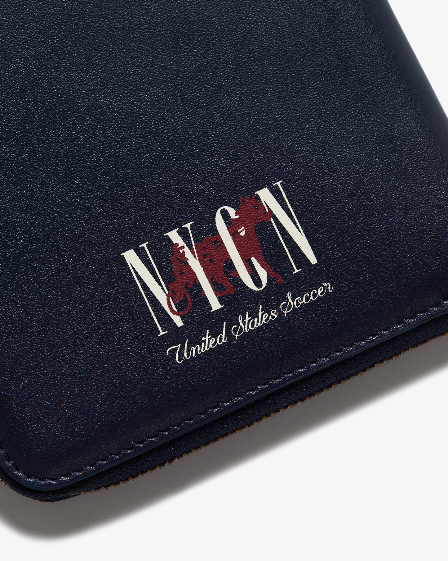 US Soccer Keeper Leather Passport Holder