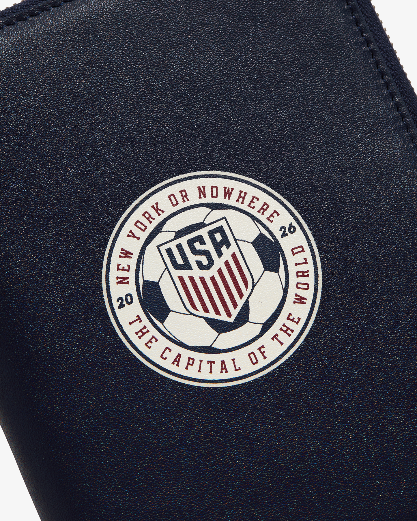 US Soccer Keeper Leather Passport Holder