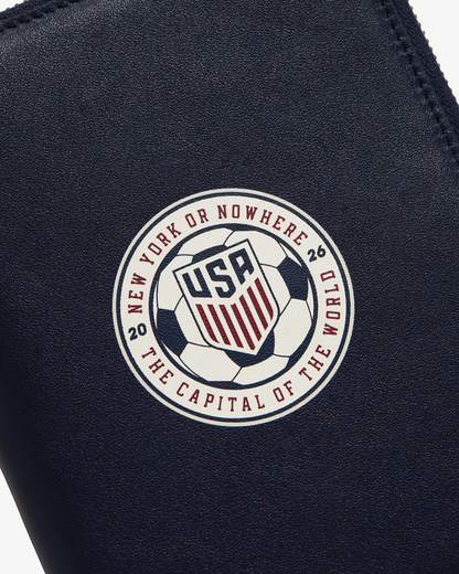 US Soccer Keeper Leather Passport Holder