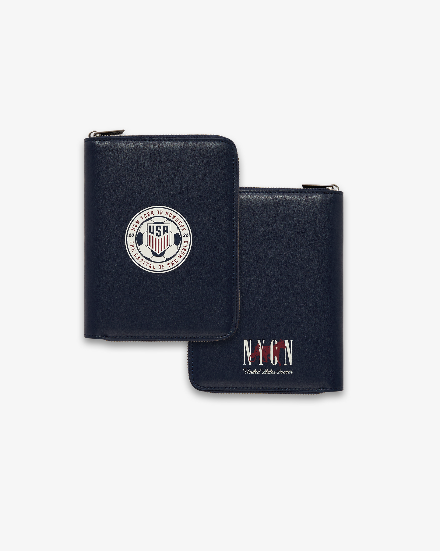 US Soccer Keeper Leather Passport Holder